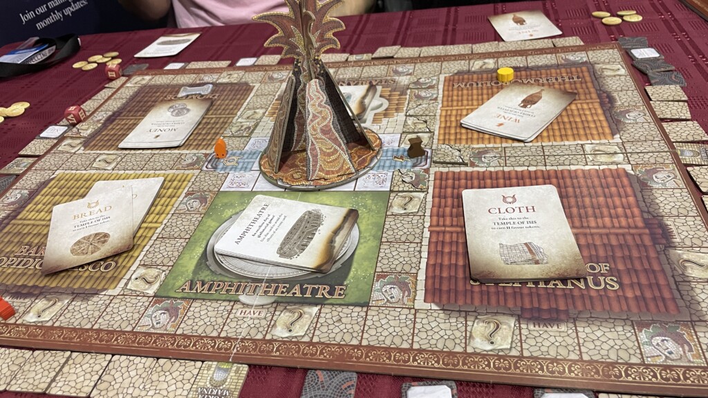 Escape from Pompeii Board