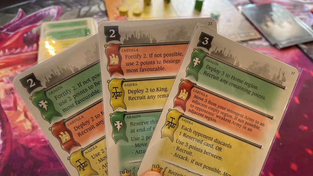 War of the 3 Sanchos 1065-67 Cards